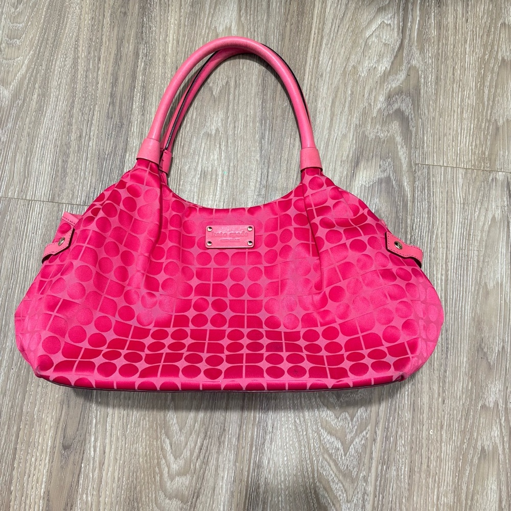 Kate Spade Pink Patterned Shoulder Bag